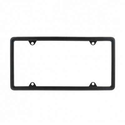 Black Slim License Plate Frame