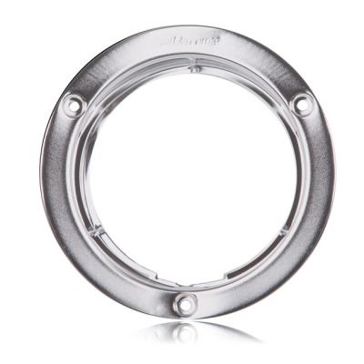 4 Inch Round Stainless Steel Security Flange Chrome Finish