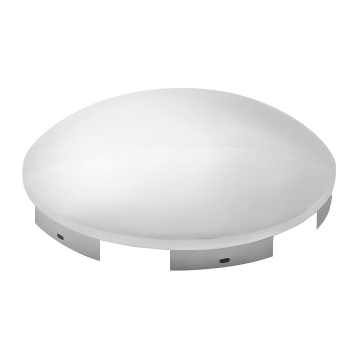 Standard Front Hub Cap - Stainless Steel - 7/16" Lip