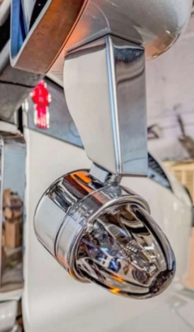 Universal Straightodwn Mirror Bracket for Stud Mount Light