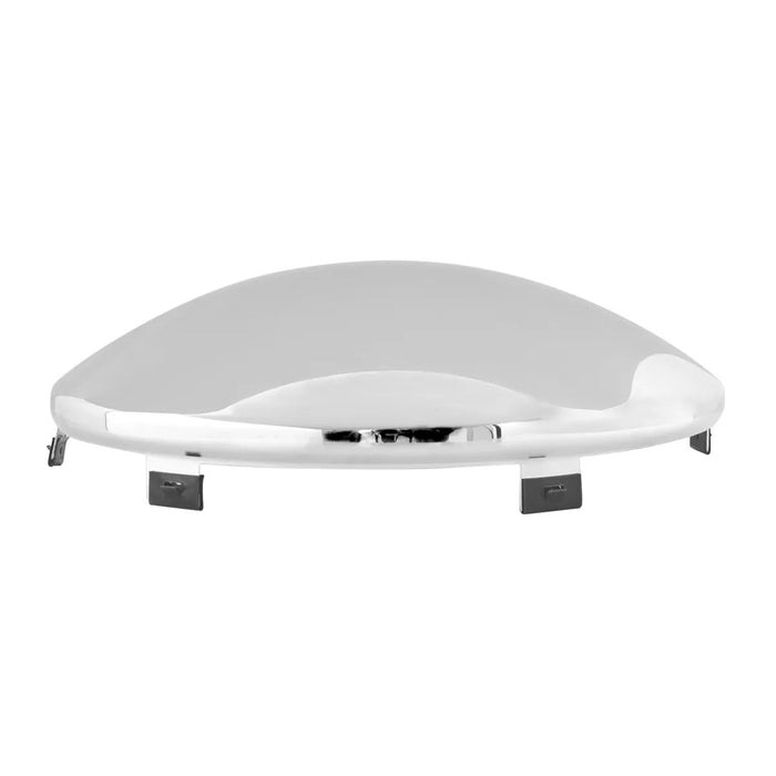 Universal Standard Front Hub Cap, Chrome, 6 Notch