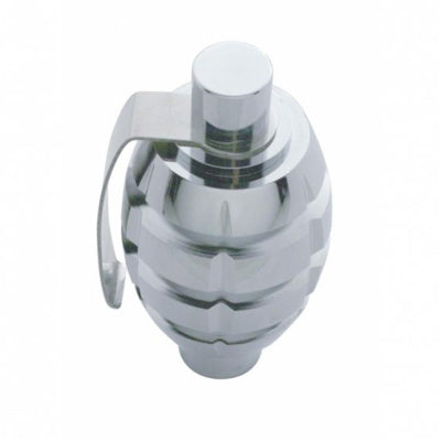 Chrome Aluminum "Tractor" Grenade Air Valve Knob