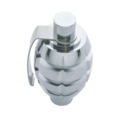 Chrome Aluminum "Trailer" Grenade Air Valve Knob