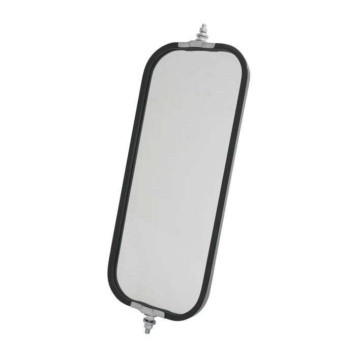 West Coast Mirror in OEM Style with Pyramid Back – Stainless Steel