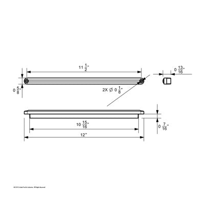 24 LED Dual Function 12" GloLight Bar (Stop, Turn & Tail)