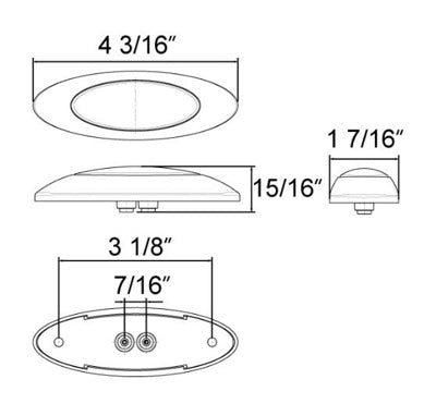 6 LED M5 Millennium GloLight (Clearance/Marker)