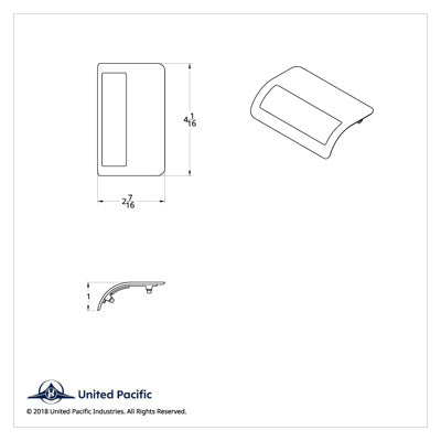 Door Courtesy Light Lens for 2006+ Peterbilt