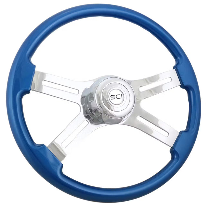 Classic Blue - 18" Steering Wheel