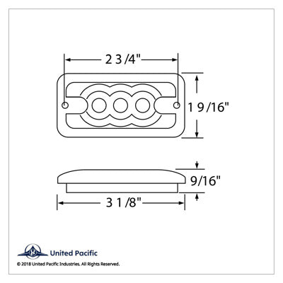 3 LED Clearance/Marker Light