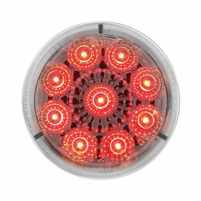 9 LED 2" Round Reflector Light (Clearance/Marker)