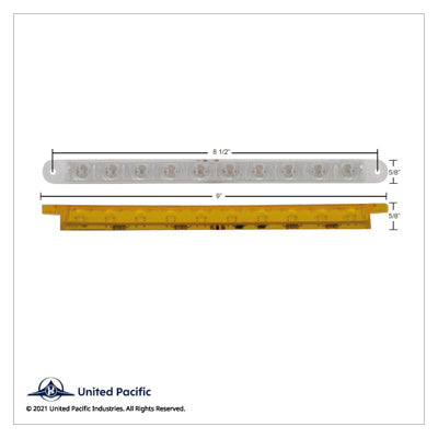 10 LED 9" Light Bar (Stop, Turn & Tail)