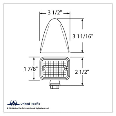 6 LED Large Rod Light