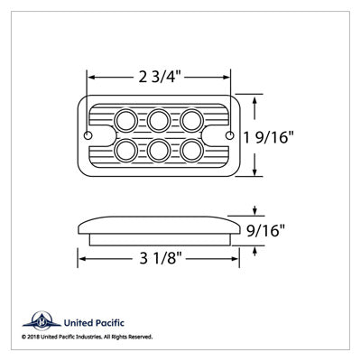 6 LED Dual Function Light