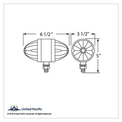 17 LED Dual Function Reflector Double Face Light