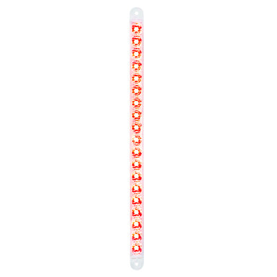 19 LED 12" Reflector Light Bar (Stop, Turn & Tail) - Red LED