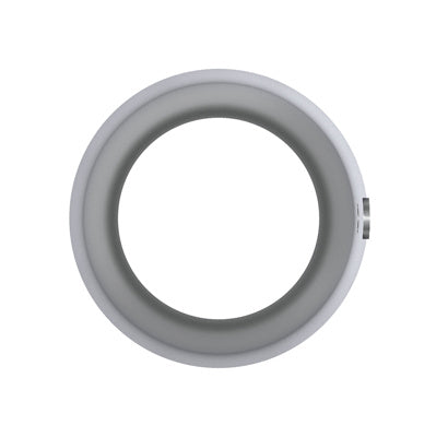 Steel Lower Gearshift Knob Cover - Chrome