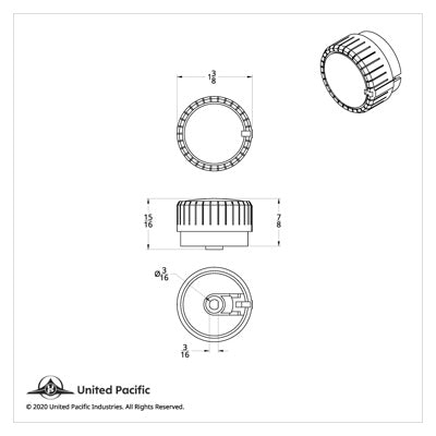 Kenworth T680 And T880 Sleeper Chrome Air Condition Knob