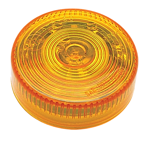 2.5" Round LED Clearance Light - Amber LED/Amber Lens