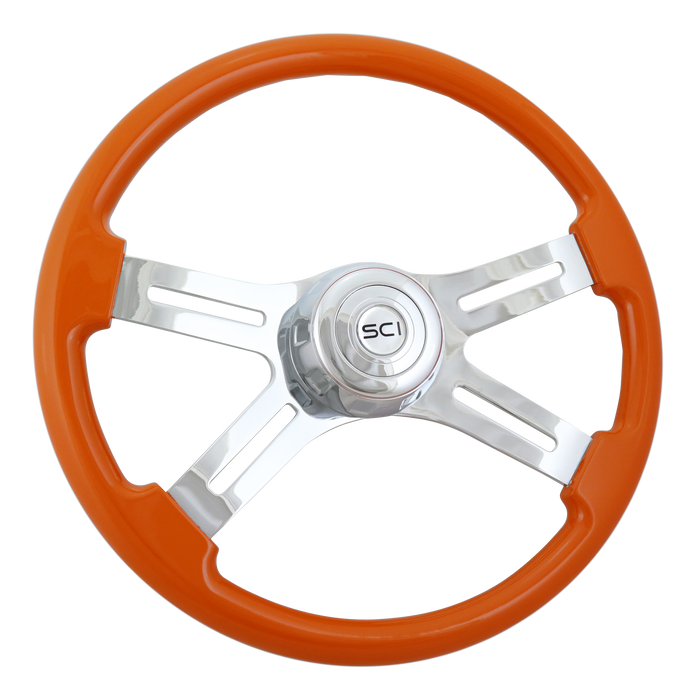 Classic Orange - 18" Steering Wheel