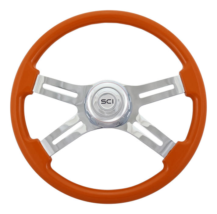Classic Orange - 18" Steering Wheel