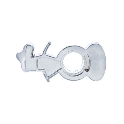 Chrome Plastic Splitter Button for Eaton Fuller 18-Speed Shifter