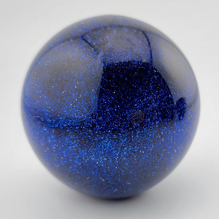 Blue Glitter Ball Shift Knob