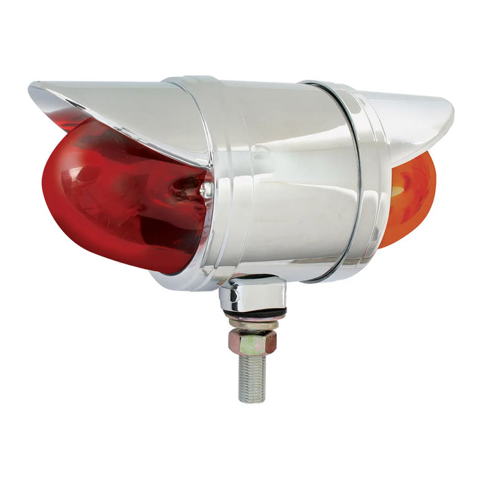 Chrome Visor for Cab Lights - Visor Only