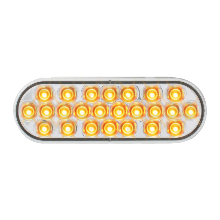 Oval Pearl LED Light - Amber LED