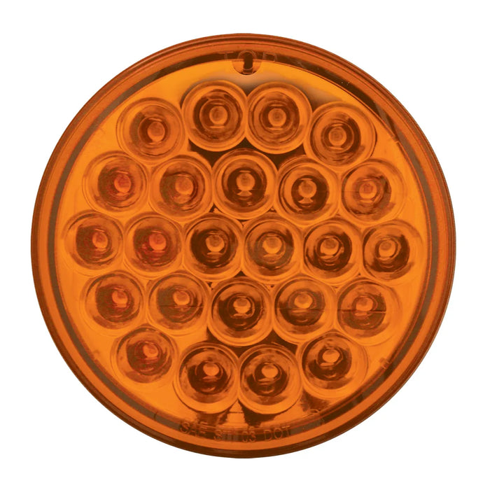 4" Pearl LED Light - Amber LED