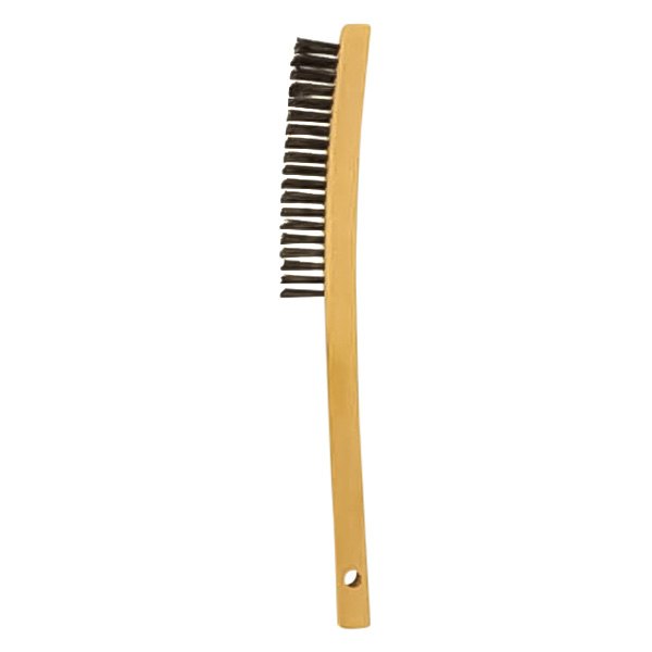 14" Carbon Steel Curved Handle Professional Scratch Brush