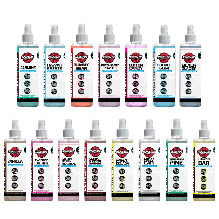 New Car Air Freshener - 8 oz Detailer Series by Renegade Products