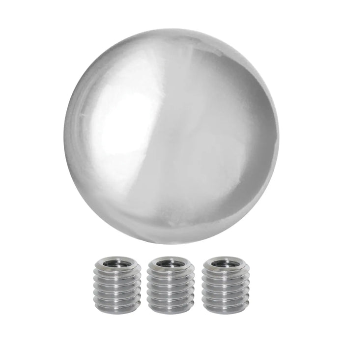 Chrome Aluminum Gear Shift Ball Knob - 1/2"-13
