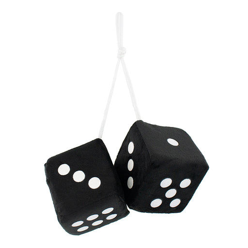 3" X 3" Classic Fuzzy Dice