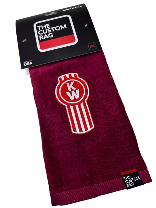 Kenworth Towel - Burgandy