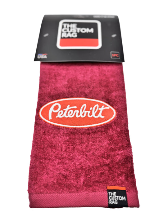 Peterbilt Towel - Burgandy