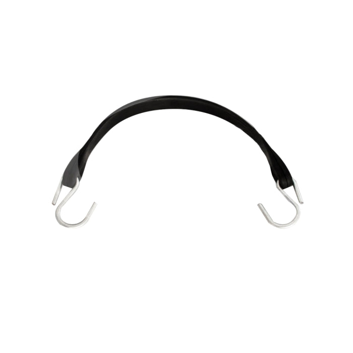 Heavy-Duty Tarp Strap with Crimpled S Hooks - 21"