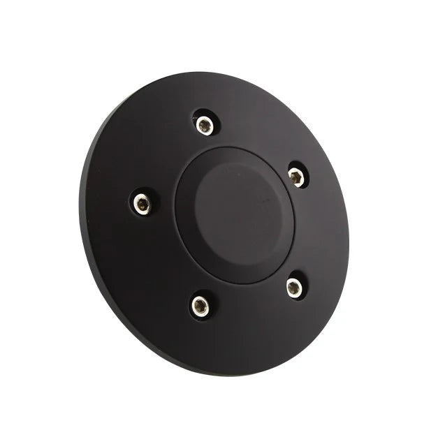 Black Forever Sharp Billet Big Rig Truck Horn Button- 5 hole