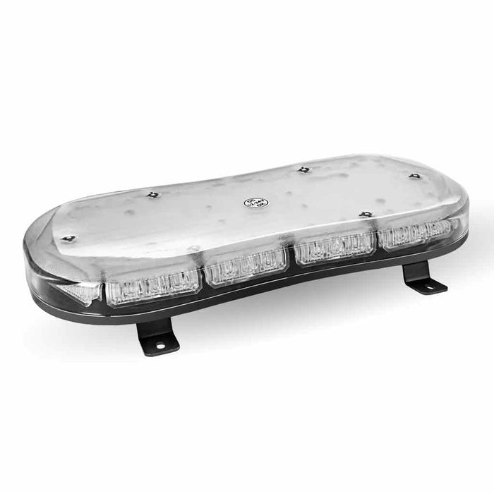 14" Class 1 Light Bar Permanent Bracket Mount LED Warning Light – 36 Flash Patterns