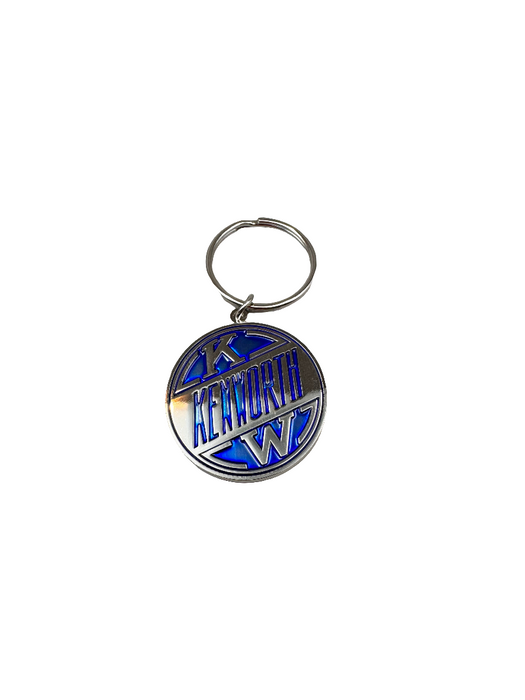Kenworth Retro Round Keychain