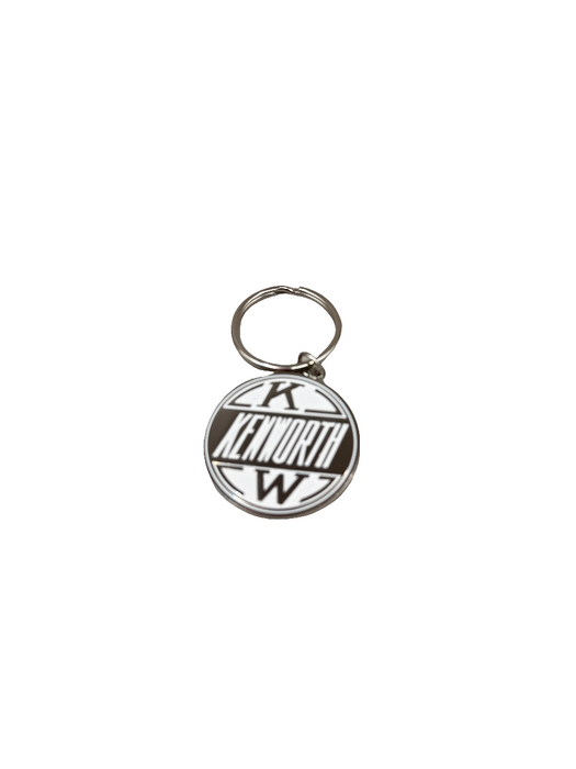 Kenworth Retro Round Keychain