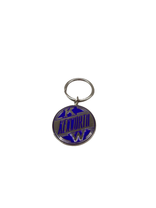 Kenworth Retro Round Keychain