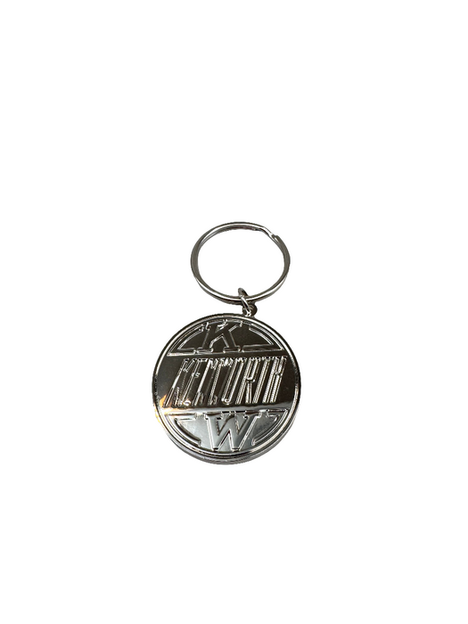 Kenworth Retro Round Keychain