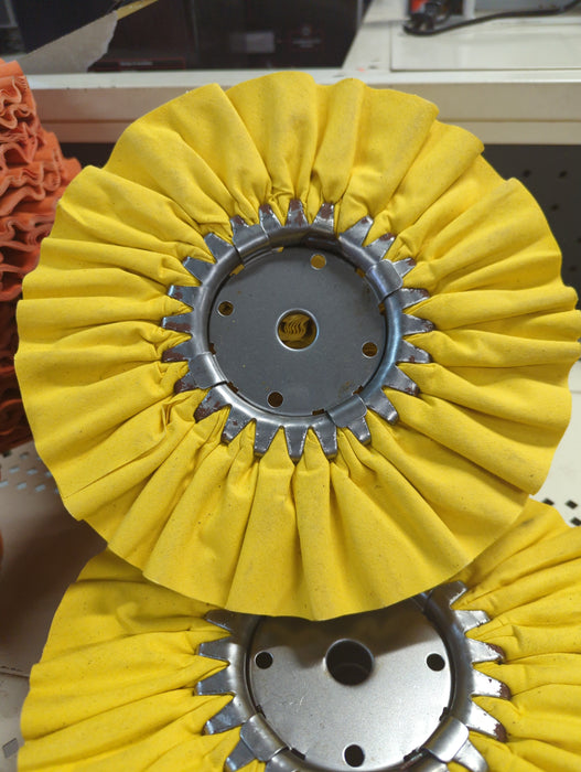 YELLOW 9" AIRWAY BUFF 16P86YTX