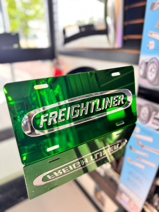Freightliner Vanity Plate - Green
