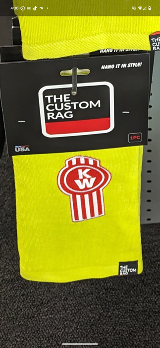 Kenworth Towel - Lime Green