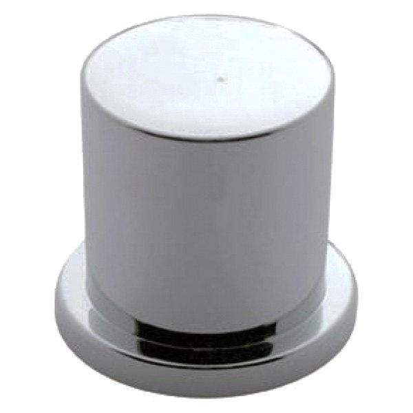 1 Inch by 1 7/8 Inch Flat Top Push-On Nut Cover with Flange