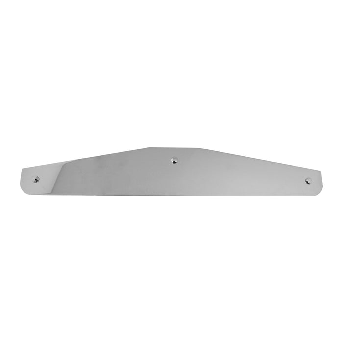 20" Bottom Mud Flap Plate W/ 3 Holes - Stainless Steel