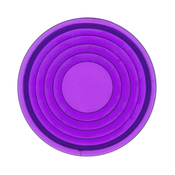 Peterbilt 2006+ Round Dome Light Lens - Purple