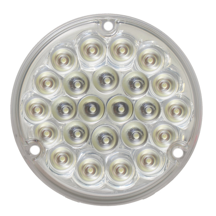 4 Inch Pearl 24 LED Sealed Interior Load Light - White LED/Clear Lens
