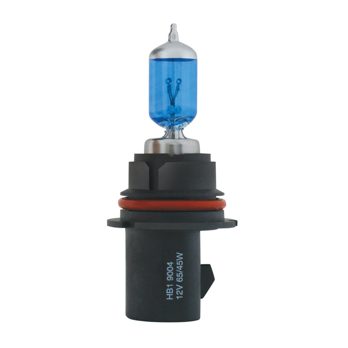 9004 Halogen Headlight Bulb - Icy Blue - High - 100/80 Watts